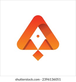 Diseño del logotipo Asker Rocket Modern 