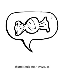 asking for candy pictogram