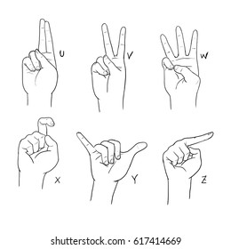 ASL Sign Language Alphabet