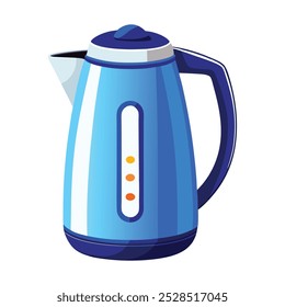 A-sleek--modern-electric-tea-kettle, this is a editable file.