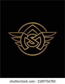 ASM winged emblem and logo icon