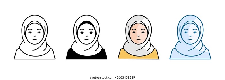 Asma Icon Set Multiple Style Collection