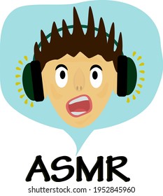 ASMR affected the brain and caused a real shock