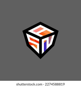 Diseño creativo del logotipo de la carta ASN con gráfico vectorial, logotipo ASN simple y moderno.