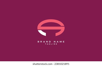 ASO, AOS, SAO, SOA, OSA, OAS, AS, SA, Abstract initial monogram letter alphabet logo design