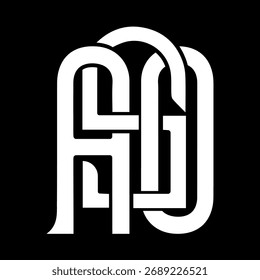 ASO letter design. ASO letter technology logo design. ASO Monogram logo design for an entrepreneur and business
