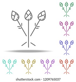 asparagus dusk icon. Elements of Vegetables in multi color style icons. Simple icon for websites, web design, mobile app, info graphics