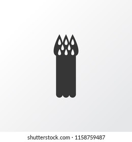 Asparagus icon symbol. Premium quality isolated sparrowgrass element in trendy style.