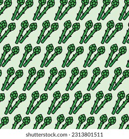 Asparagus pattern design or background