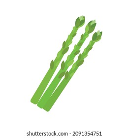 Asparagus pods or Garden asparagus