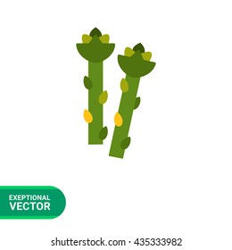 Asparagus stems icon