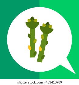 Asparagus stems icon