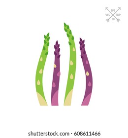 Asparagus stems icon