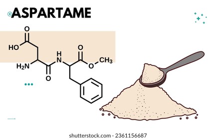 Aspartame is a low-calorie artificial sweetener that is approximately 100 times sweeter than sugar. Sweetener products 