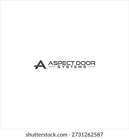 Aspect Door Systems Logo – Modern Industrial Door Company Branding
