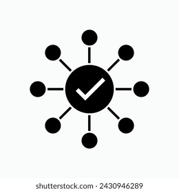 Aspect Icon. Symbol of a Particular Part or Feature of something. Applied for Info graphics, Design Elements, Websites, Presentation and Application - Vector. 