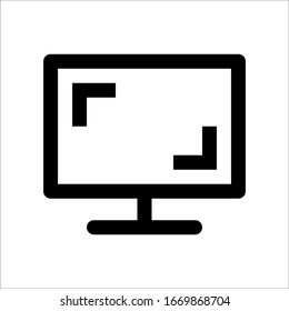 aspect outline icon design. eps 10