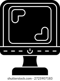 Línea de Relación de aspecto Vector Icon Design