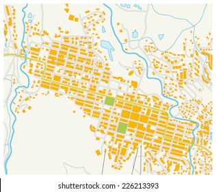 Aspen Colorado City Map