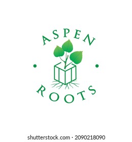 Aspen Logo In Contact With Growing Roots