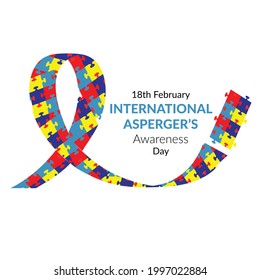 Aspergers Awareness Day Vector Illustration Stock Vector (Royalty Free ...