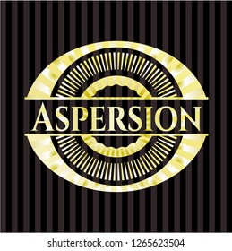 Aspersion gold shiny emblem