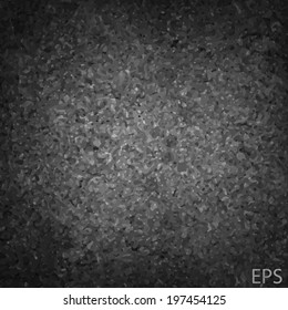 Asphalt background texture with some fine grain in it of vector