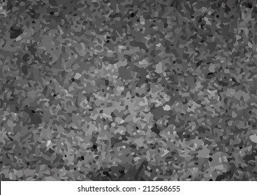 Asphalt background texture with some fine grain in it of vector