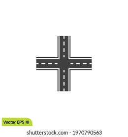 asphalt icon road symbol vector illustration 