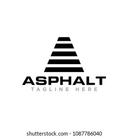 Asphalt Logo Vector