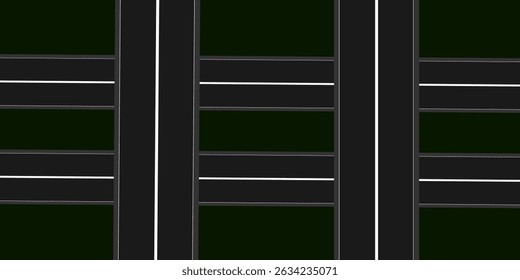 asphalt road, curve highway, vector illustrations. eps 10