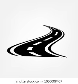 asphalt road icon