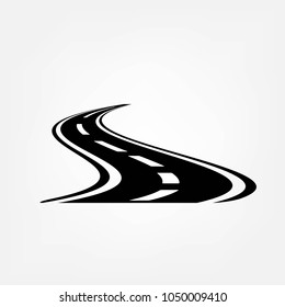 asphalt road icon