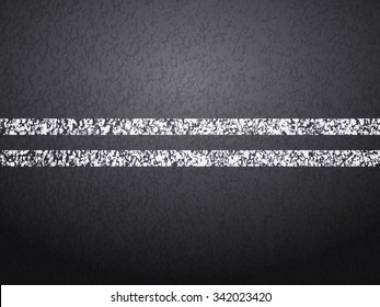 Asphalt road with line background.