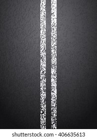 Asphalt road with line background.