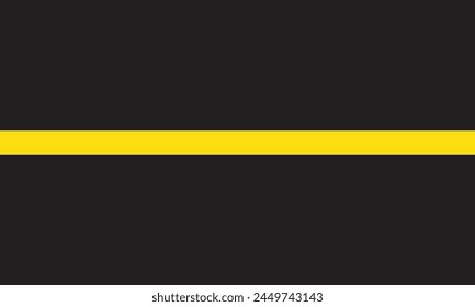 Asphalt road texture background of black tarmac surface, flat vector street. Asphalt road with yellow line of traffic lane, highway or roadway background for racing with tar or tarmac background.