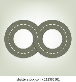 asphalted road
