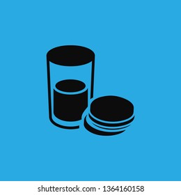 Aspirin Pop icon vector