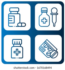 aspirin simple icons set. Contains such icons as Medicine, can be used for web, mobile and logo