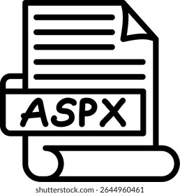 ASPX active server page extended format