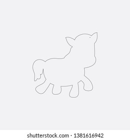 ass icon sign signifier vector