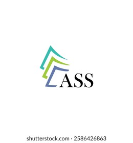 ASS letter logo design on white background. Creative  modern ASS letter logo design. Vector design.
Letters ASS, ASS logo  vector template.