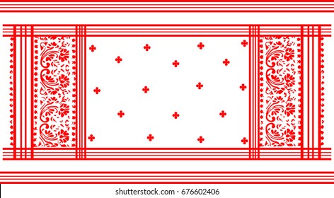 Assamese Traditional Pattern