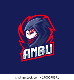 Assasin Mascot Logo Gaming Template