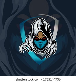 the assasins logo mascot esport