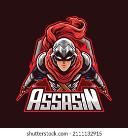 Assasins Mascot logo for esport