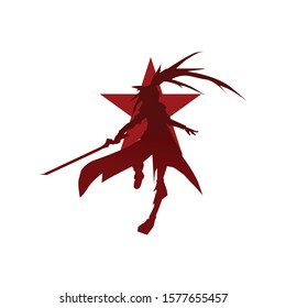 assassin and anime logo design