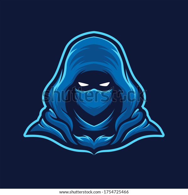 Assassin Warrior Mascot Logo Gaming Vector Stock Vector (royalty Free 