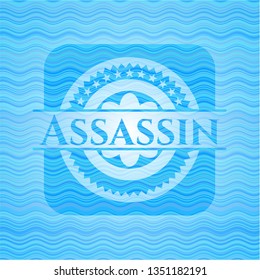 Assassin water wave emblem.