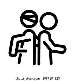 assassination icon or logo isolated sign symbol vector illustration - high quality black style vector icons

